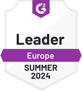 G2 Badge 2023 - Leader Europe