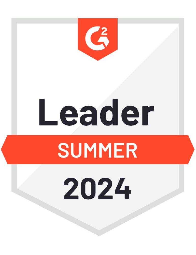 G2 Badge: Leader, Summer 2024