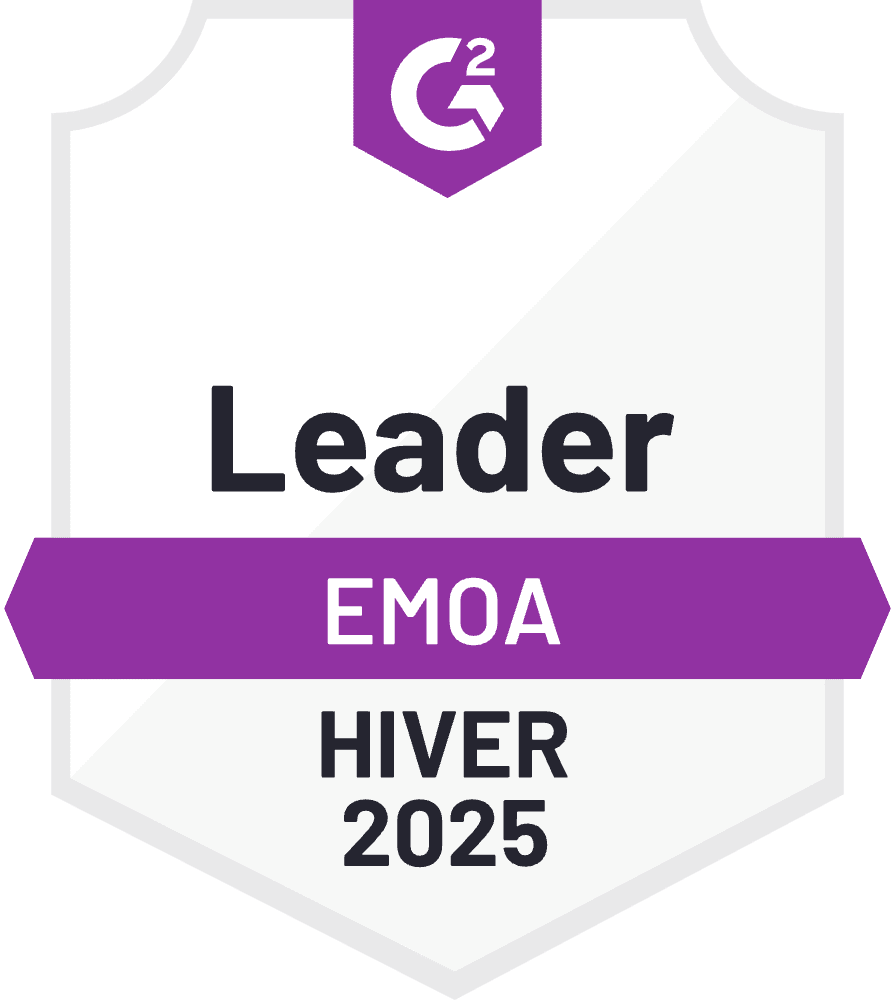 G2 Badge: Leader EMOA