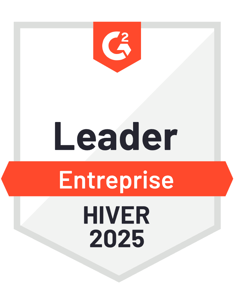 G2 Badge: Leader, Enterprise