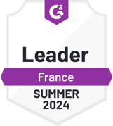 G2 Badge 2024 - France Leader