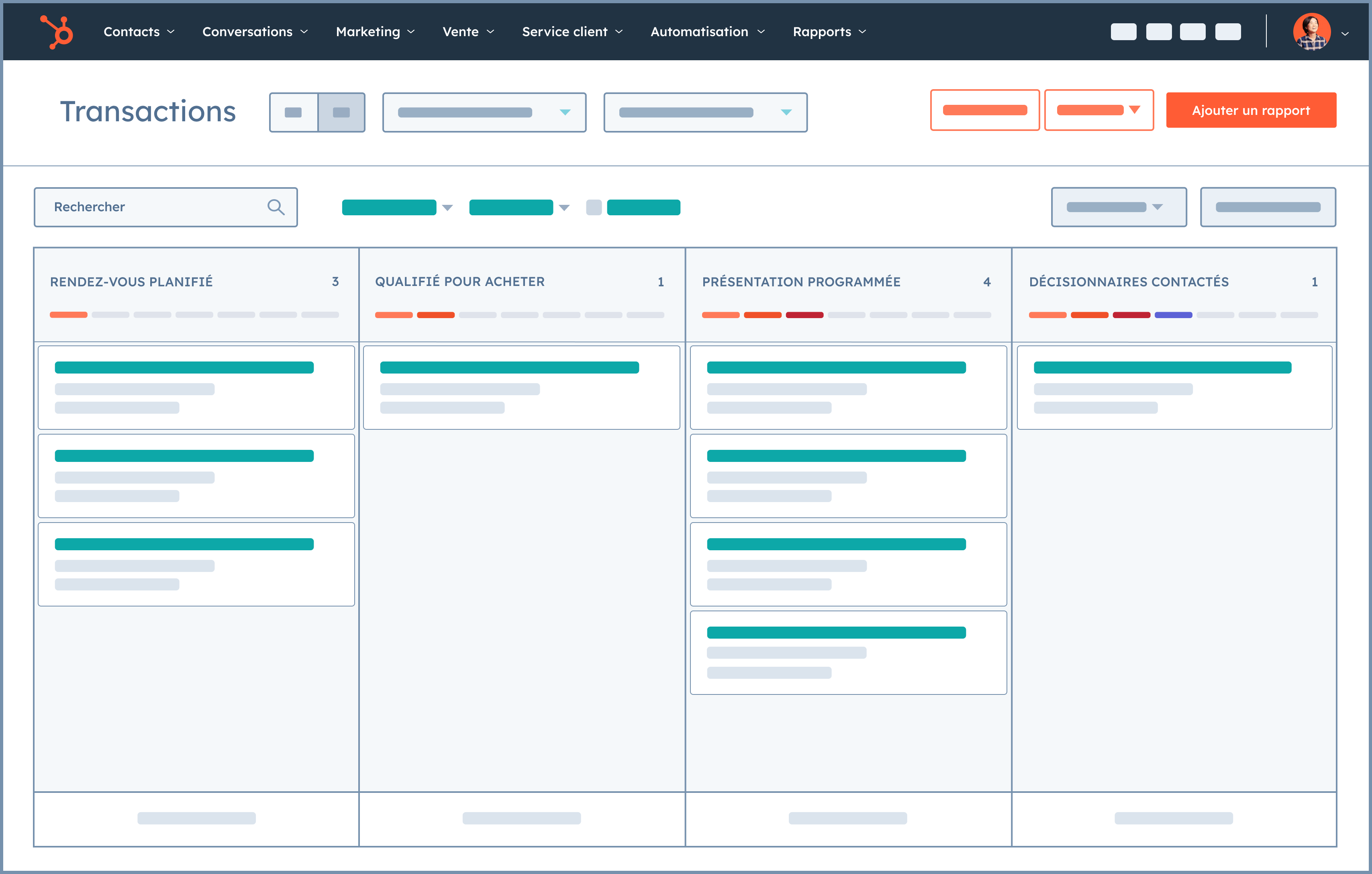 Pipeline de transactions