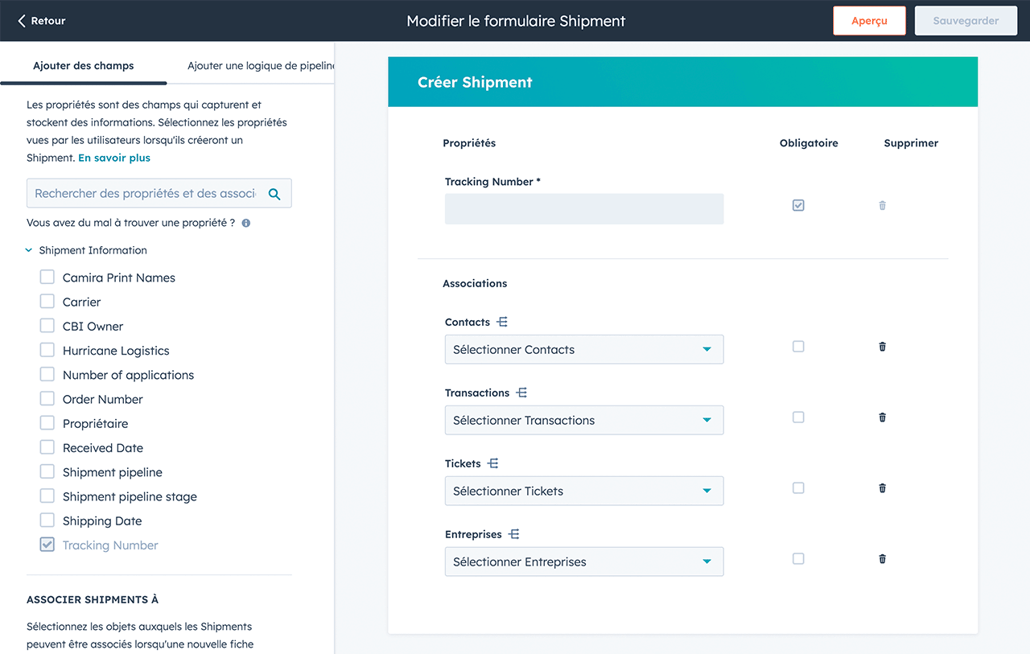 fonctionnalité des custom objects dans HubSpot