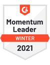 Le Service Hub de HubSpot fait partie des Momentum Leaders sur G2