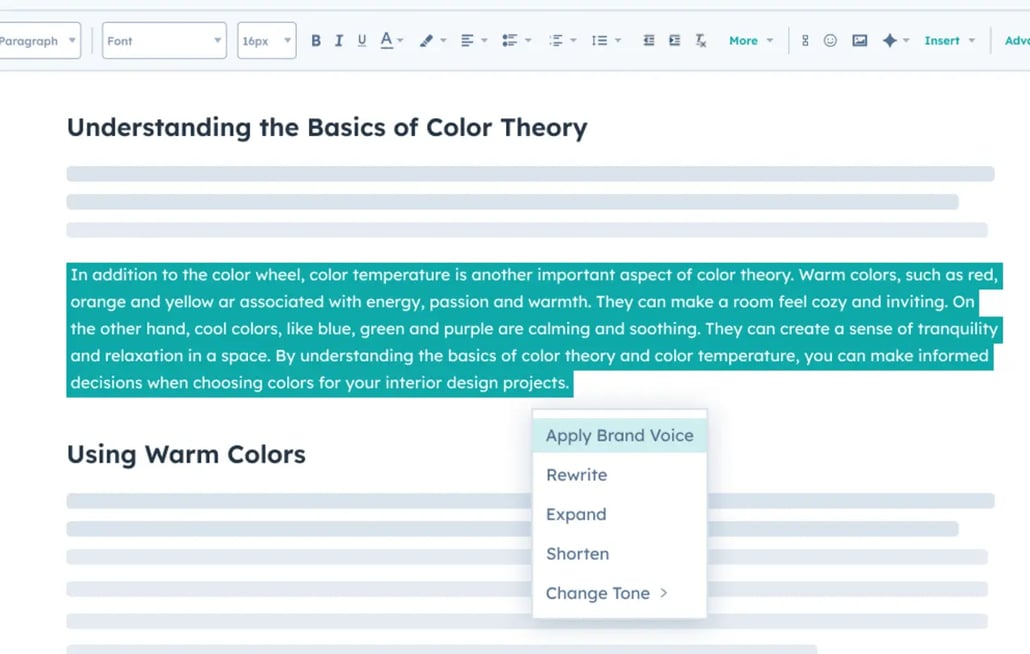 Utiliser l'IA pour modifier du texte en respectant votre Brand Voice