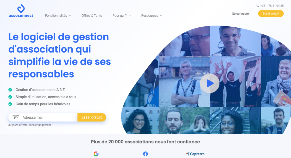 Site web de assoconnect