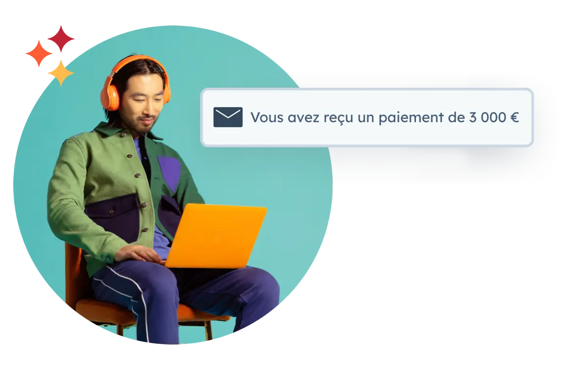 Notification de réception de paiement