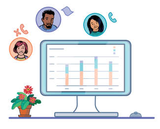 Logiciel de centre d'appel avec dashboard de suivi