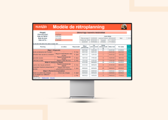 Modèle de rétroplanning